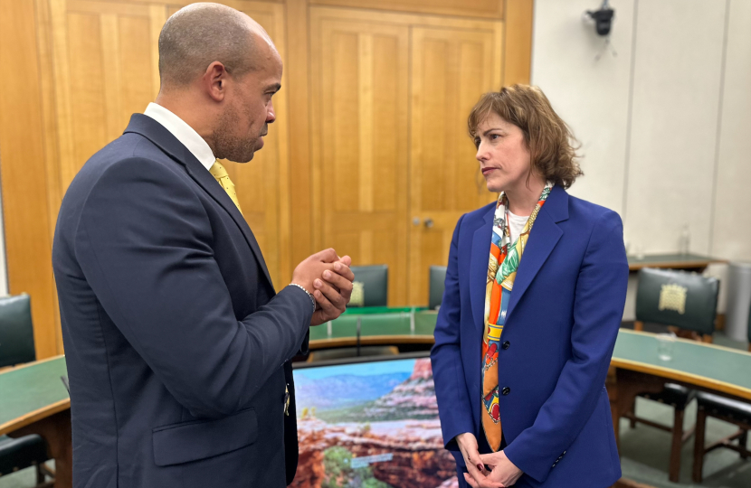 Discussion with Victoria Atkins, Secretary of State for Health